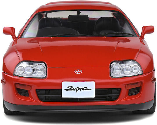 Solido Toyota Supra Modeling Figure Car Red in Scale 1:18