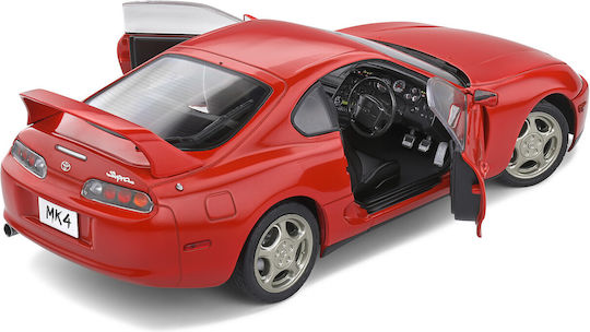 Solido Toyota Supra Modeling Figure Car Red in Scale 1:18