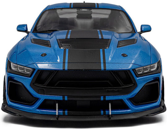 1/18 Shelby Mustang Super Snake 2025 Grabber Blue Metallic W Black Stripe