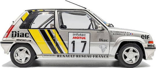 1/18 Renault Supercinque GT Turbo Nr.17 A. Oreille/G. Thimonier Winner Gr.N Rally Tour De Corse 1989
