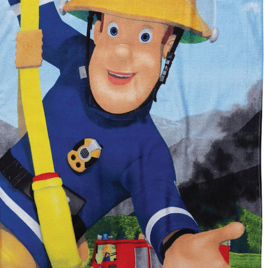 Das Home Sam Fireman Kids Beach Towel 140x70cm