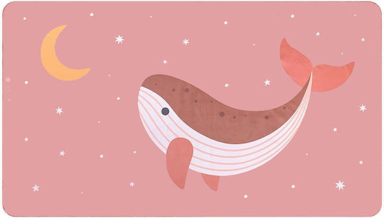 Πετσέτα Θαλάσσης 160x90cm Pink Whale Monnëka