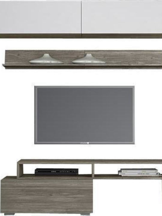 Smart No 3 Living Room TV Unit White L101xW45xH180cm