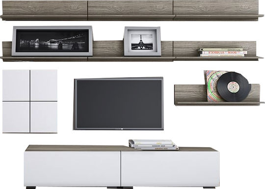 Unitate TV pentru sufragerie Smart No 5A 7τμχ L270xA45xÎ160cm