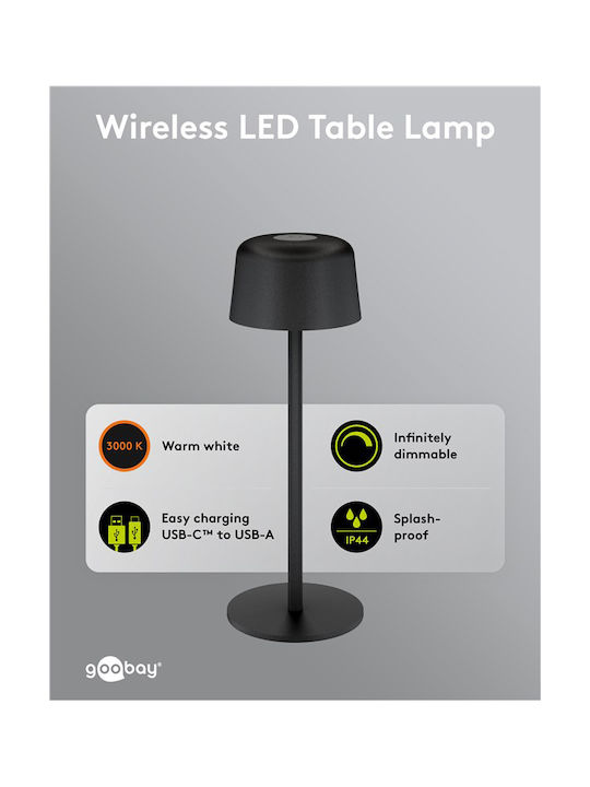 Goobay Goobay Dekoratives Tischlicht LED Warmweiß 3000K 25x25cm