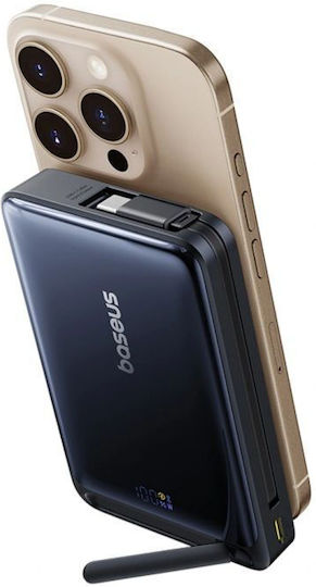 Baseus Nomos MagSafe Qi2 Power Bank 10000mAh 30W PPS Schwarzes
