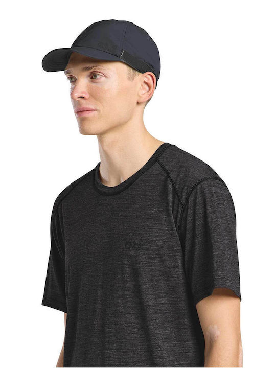 Jack Wolfskin Sportkappe Strap Schwarz Unisex
