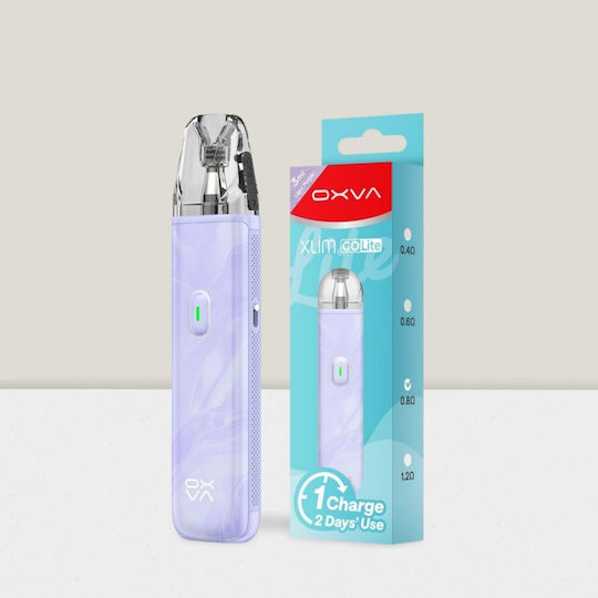 Oxva Xlim Go Pod Kit 3ml с Вградена Батерия 1000mAh Светло Лилав