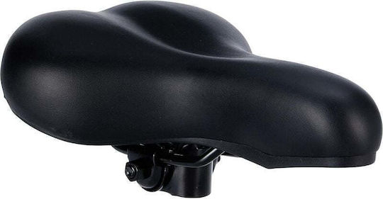 XQ Max Fahrradsattel Grau mit Gel 260 x 170 mm