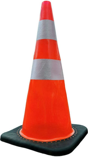 Emergency Cone 70cm Heavy Base