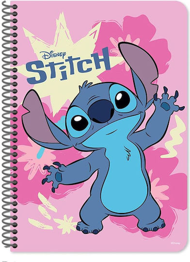 Spiral Notebook Ruled B5 60 Paper Sheets 2 Subjects Notebook (Various Designs)