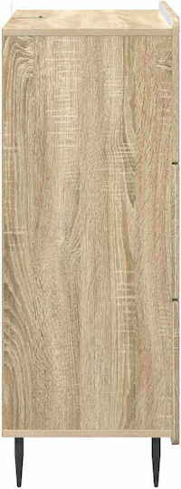 Μπουφές Ξύλινος με Συρτάρια Sonoma Δρυς 66x34.5x92cm