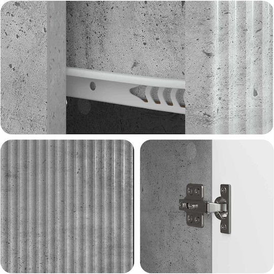 Μπουφές Ξύλινος με Συρτάρια 66x34.5x90cm Μπουφές Ξύλινος με Συρτάρια 66x34.5x90cm