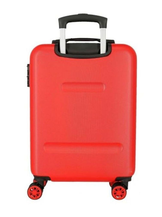 Disney Mickey Here Stars Kids Cabin Hard Multicolour Suitcase With 4 Wheels Height 55cm