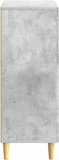 Bufet Din Lemn Gri Beton 66x34.5x90cm