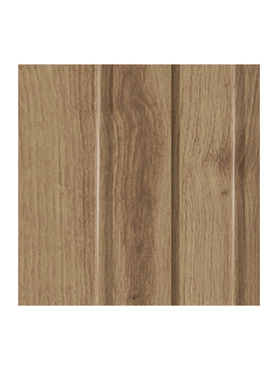 vidaXL Sideboard aus Holz & Metall Eiche 89x34.5x82cm