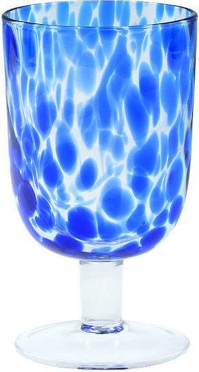 Estia Colorburst Ποτήρι για Λευκό Κρασί από Γυαλί Μπλε 380ml 07-40864