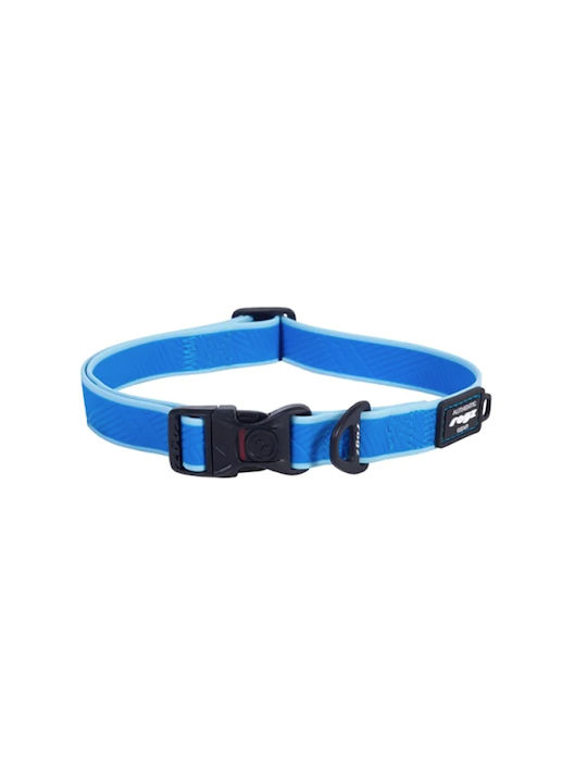 Rogz Amphibian Classic Collar Blue Αδιάβροχο Κολάρο Περιλαίμιο Σκύλου Μπλε Xlarge