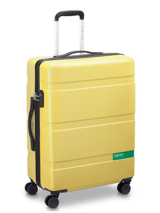 Delsey Paris X Hartkoffer Bright Gelb mit 4 Räder Koffer-Set 3-tlg