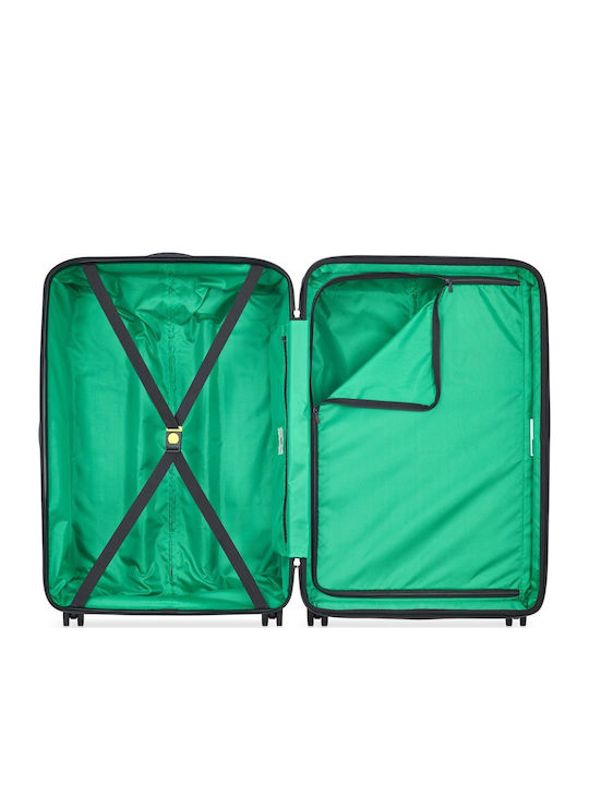 Delsey Paris X Suitcases Hard Blue with 4 Wheels Set 3pcs