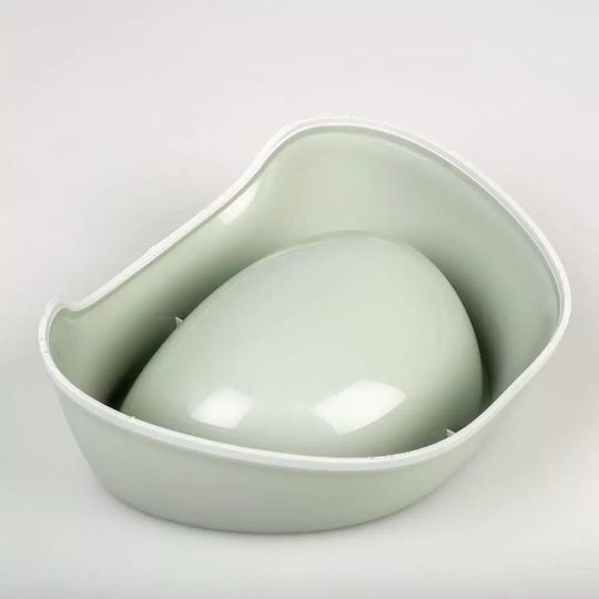 Duvo Plus Dog and Cat Food Bowl 200ml 20cm in Khaki Color