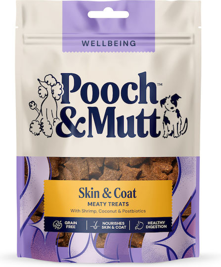 Pooch & Mutt Skin & Coat Λιχουδιές Σκύλου με Γαρίδες 120gr