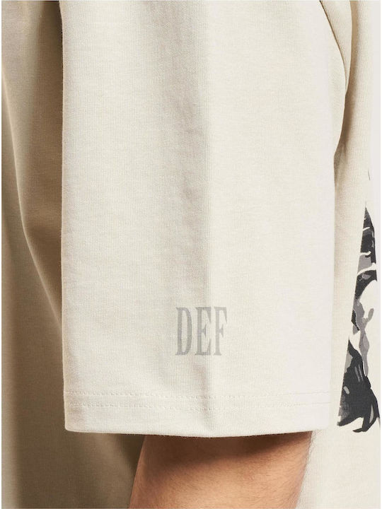 T-shirt Sand/white DFTS244-03415