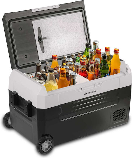 Icemax 400 Auto-Kühlschrank 32 Liter 2 Fächer Kühlung 20°C Heizung +20°C Schwarz