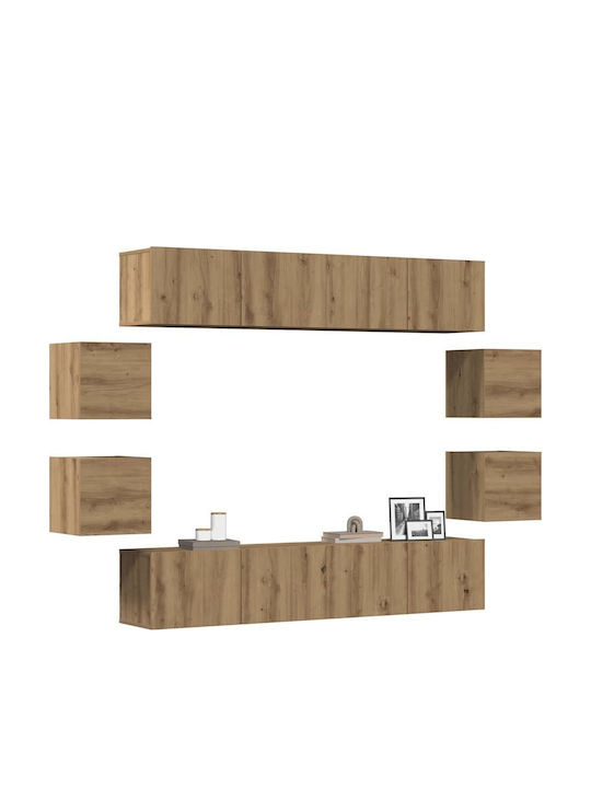 Wohnzimmer TV-Einheit Artisan Oak / Artisan Oak L80xB