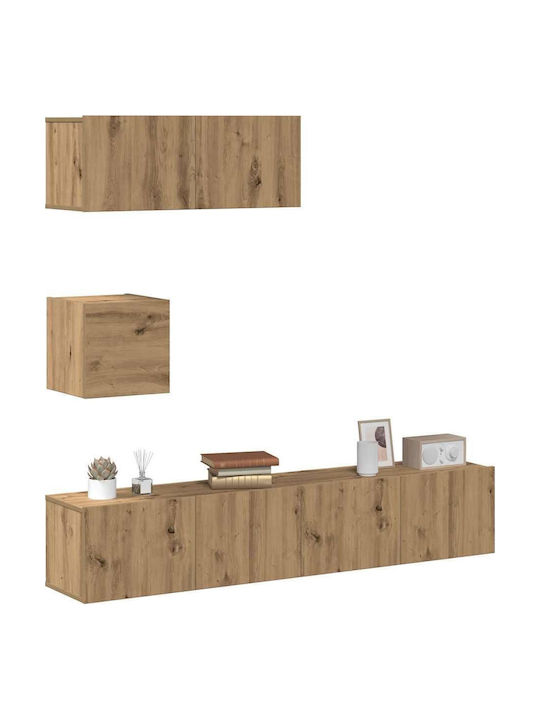 Животно помещение ТВ единица Technical Oak Д80xШ