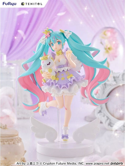 FuRyu Hatsune Miku Tenitol Hatsune Miku Yumekawa Принцеса Лавандова Версия Фигура