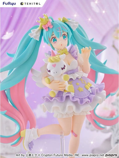 FuRyu Hatsune Miku Tenitol Hatsune Miku Yumekawa Принцеса Лавандова Версия Фигура
