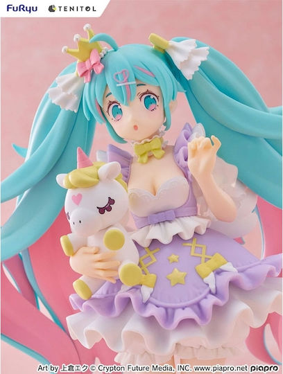 FuRyu Hatsune Miku Tenitol Hatsune Miku Yumekawa Принцеса Лавандова Версия Фигура