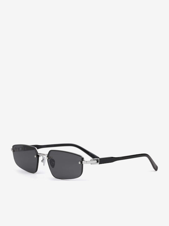 Projekt Produkt Sunglasses Silver with Metallic Frame