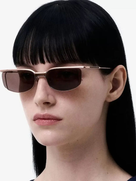 Projekt Produkt Unisex Sunglasses with Rose Gold Metallic Frame 500269