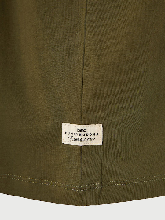 Herrenblusen Khaki