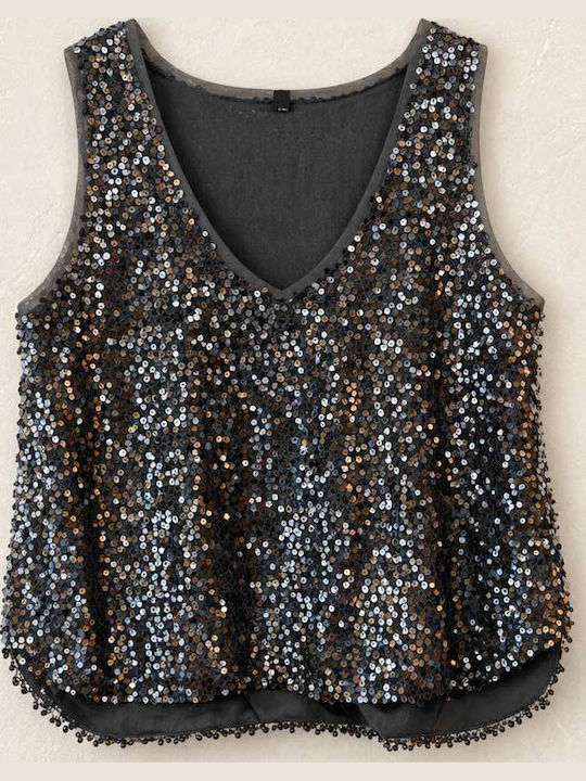 Women's Black Blouse