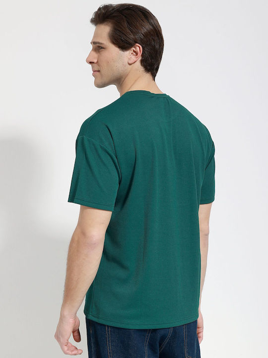 Herrenblusen Kurzarm T-Shirt Grün