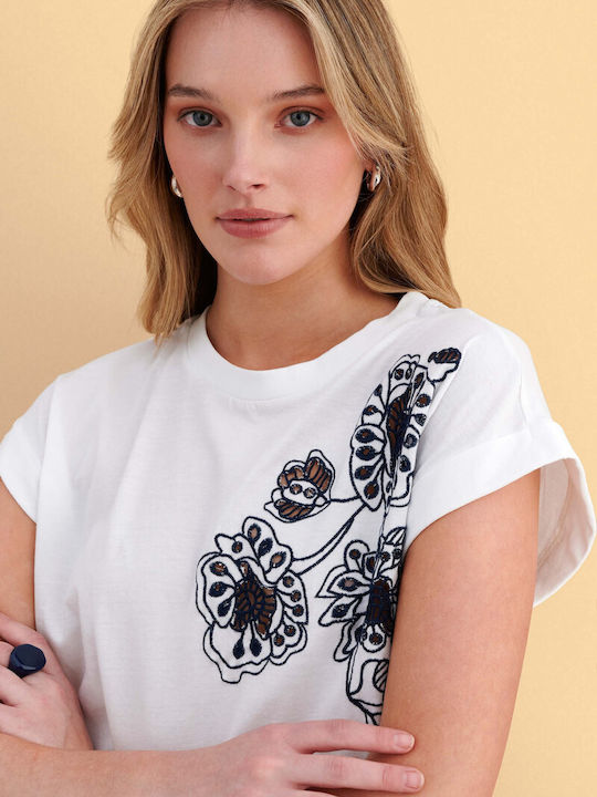 Γυναικείο T-shirt Λευκό