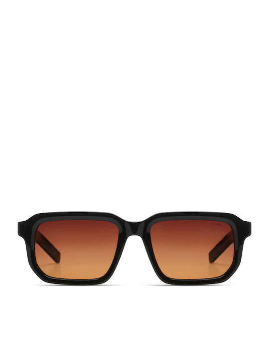 Komono Grand Men's Sunglasses with Black Horn-Rimmed Frame KOM-S20325