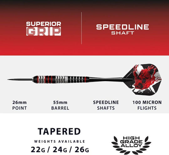 Harrows Heavy Metal Steeltip Дартс Черни