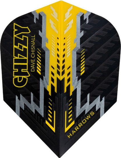 Harrows Chizzy Дартс 80% Steeltip Hs-tnk-000013896 Черно Жълто