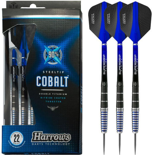 Harrows Cobalt 90% Steeltip Дартс Hs-tnk-000013299 Черен
