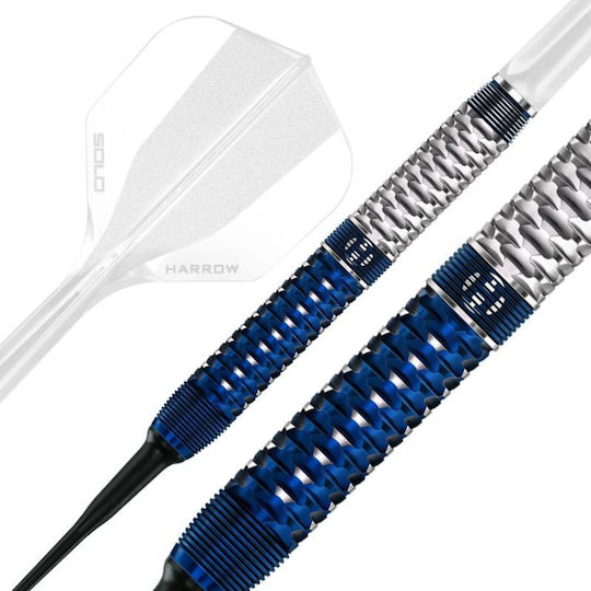 Harrows Geo 01 Parallel 90% Softip Дартс Черни