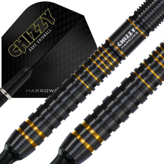 Harrows Chizzy Dave Chisnall 3 Darts 90% Softip Black