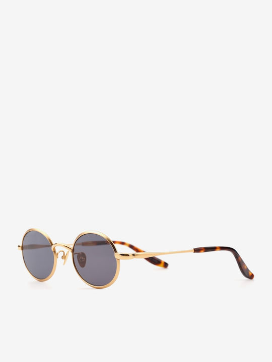 Projekt Produkt Men's Sunglasses with Brown Tartaruga Metallic Frame 476448