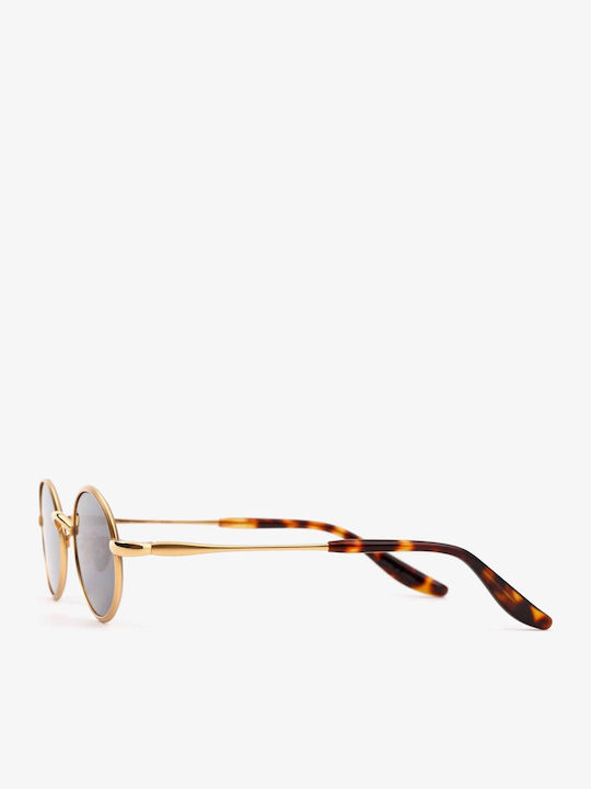 Projekt Produkt Men's Sunglasses with Brown Tartaruga Metallic Frame 476448
