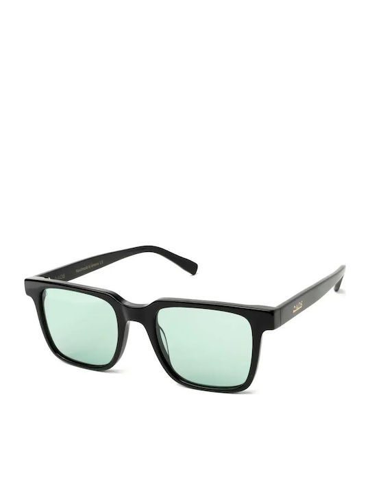 Faos Unisex Sunglasses with Black Horn-Rimmed Frame 501880