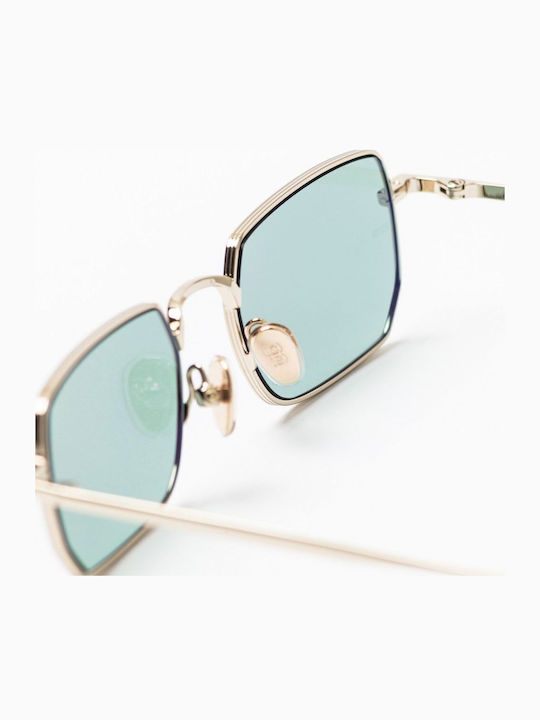 Common Sense 012 Men's Sunglasses With Gold Metallic Frame 489315