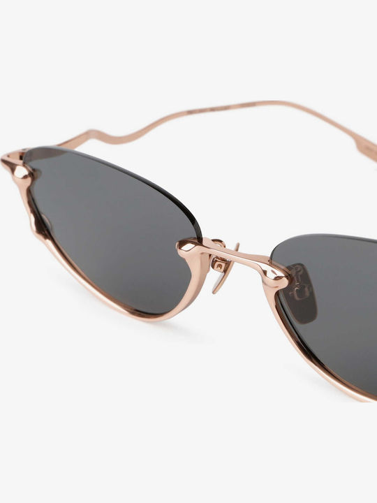 Projekt Produkt Unisex Sunglasses with Rose Gold Metallic Frame 500273